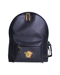 Palazzo Backpack, Coated Canvas, Black,CLG-124756254047,DB,3